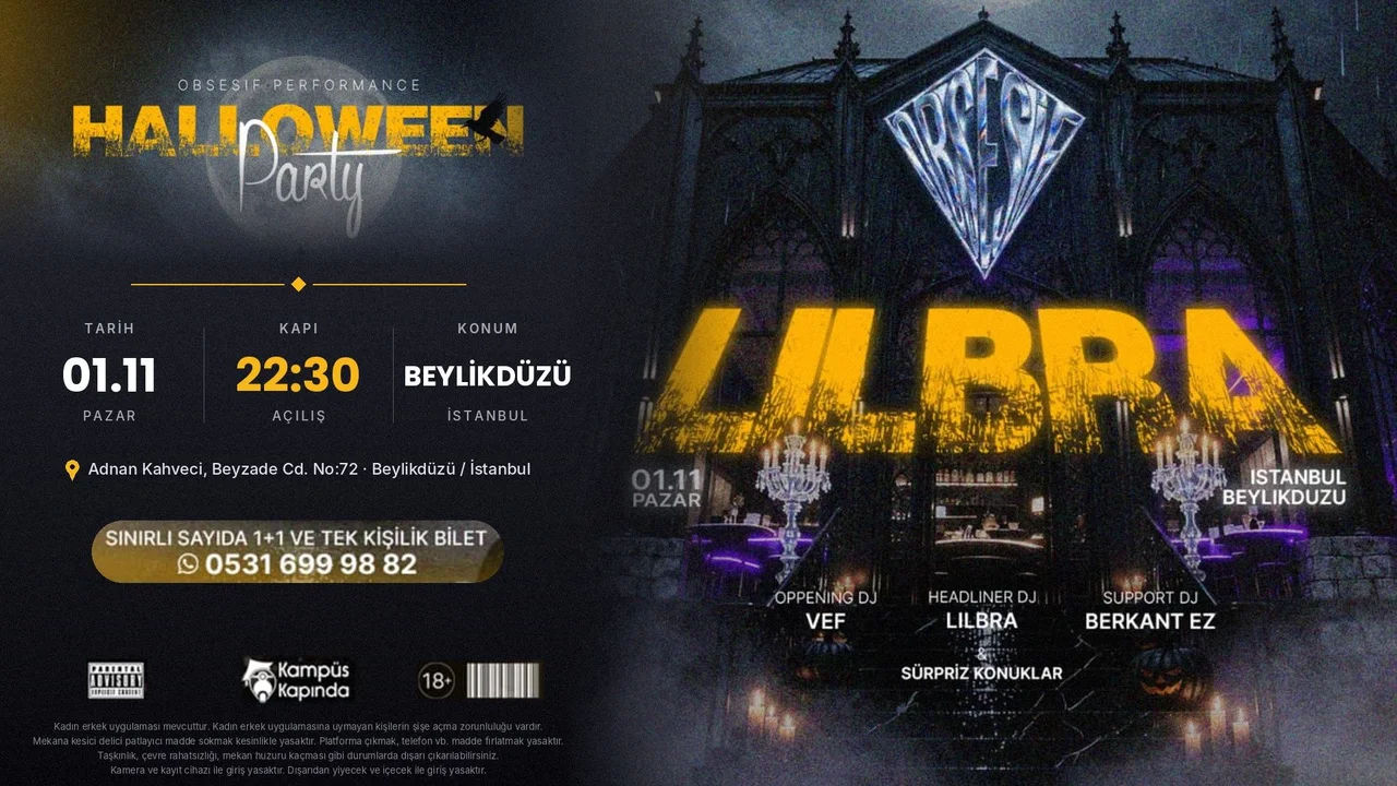 🎃 LİLBRA HALLOWEEN — OBSESİF PERFORMANCE